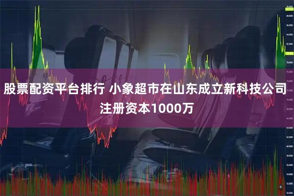 股票配资平台排行 小象超市在山东成立新科技公司 注册资本1000万