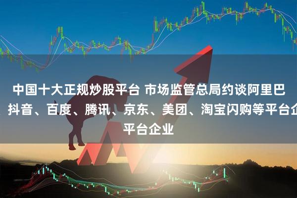 中国十大正规炒股平台 市场监管总局约谈阿里巴巴、抖音、百度、腾讯、京东、美团、淘宝闪购等平台企业